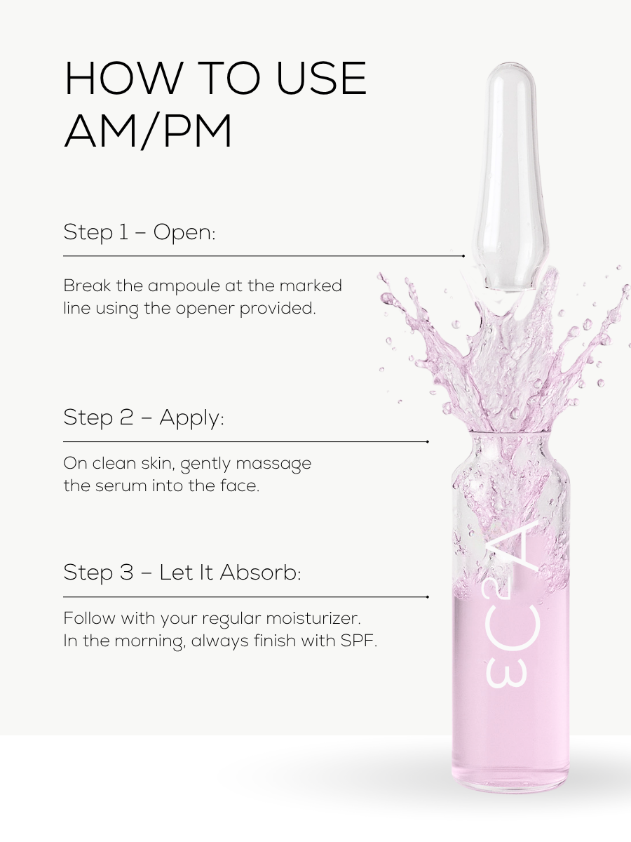 EC2A Calming Ampoules for Rosacea & Sensitive Skin | Barrier Repair & Recovery |  LAURA ZACKARYA™
