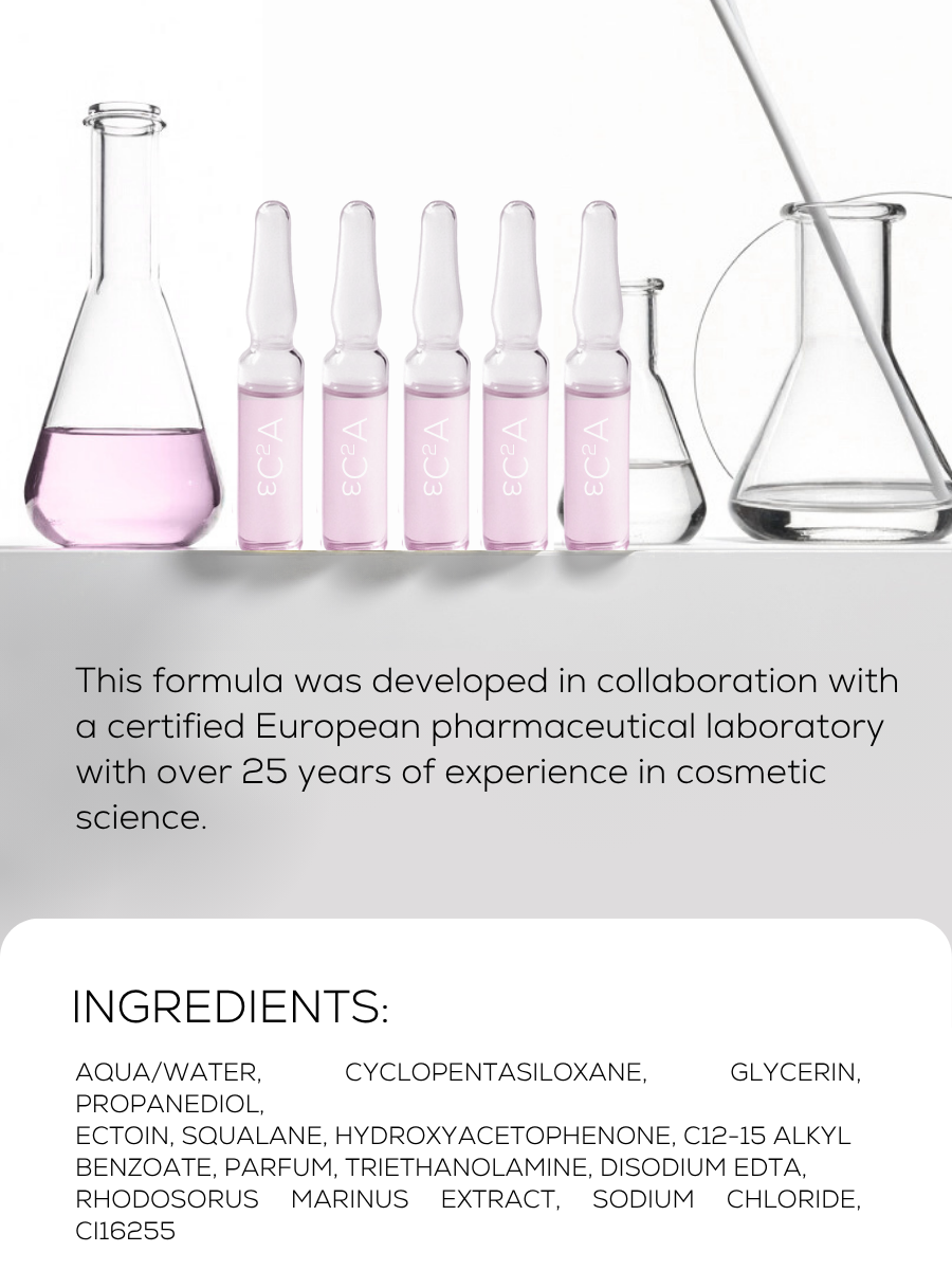 EC2A Calming Ampoules for Rosacea & Sensitive Skin | Barrier Repair & Recovery |  LAURA ZACKARYA™