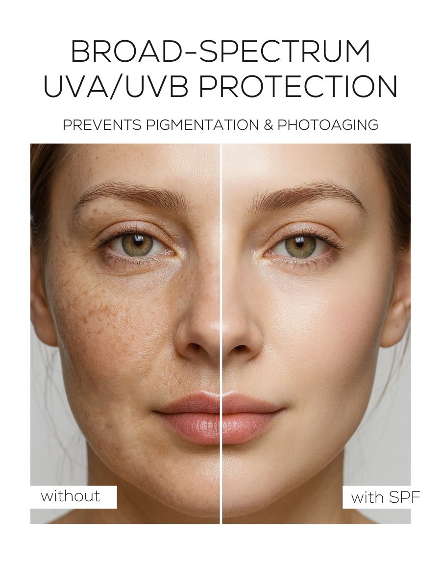 GLOWING SPF50+ LAURA ZACKARYA™ UVA/UVB | TINTED SUNSCREEN P++++