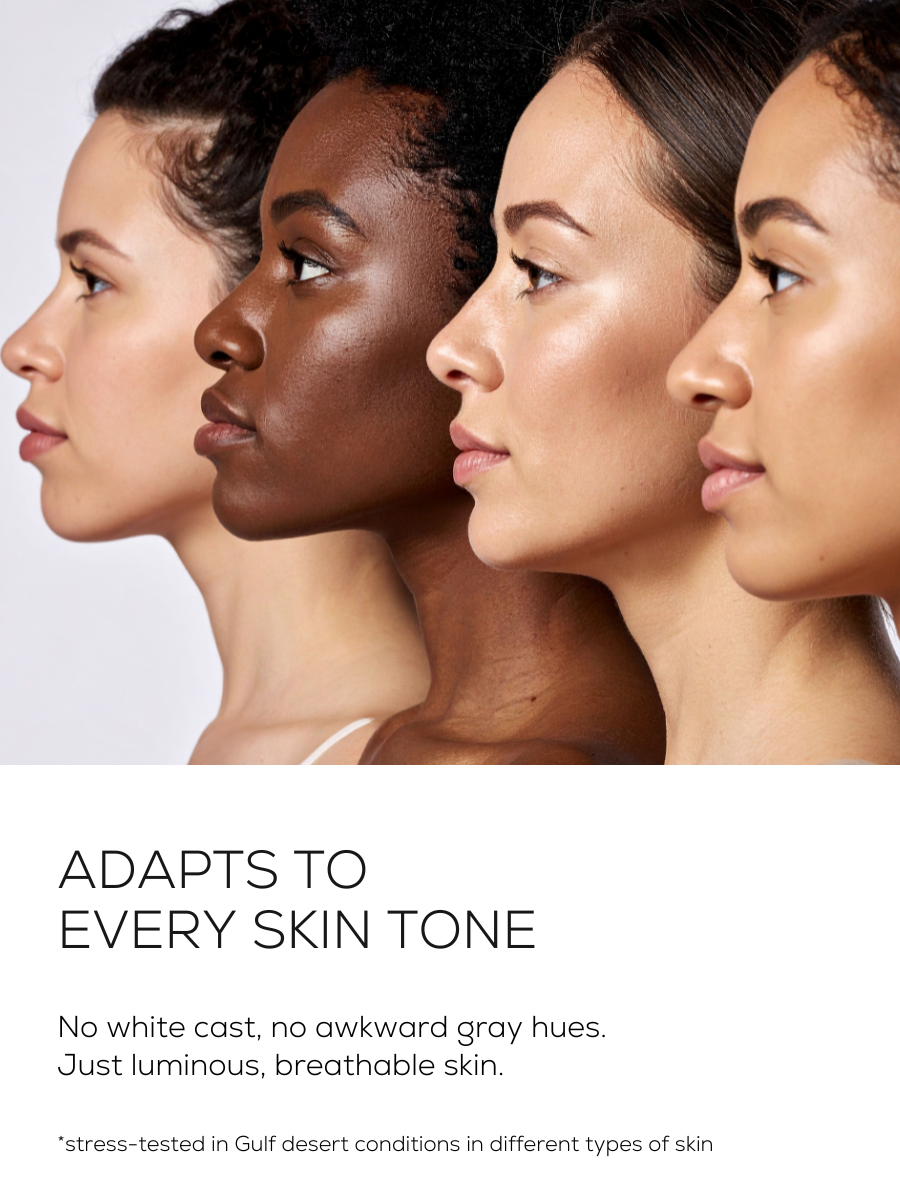 GLOWING SPF50+ LAURA ZACKARYA™ UVA/UVB | TINTED SUNSCREEN P++++