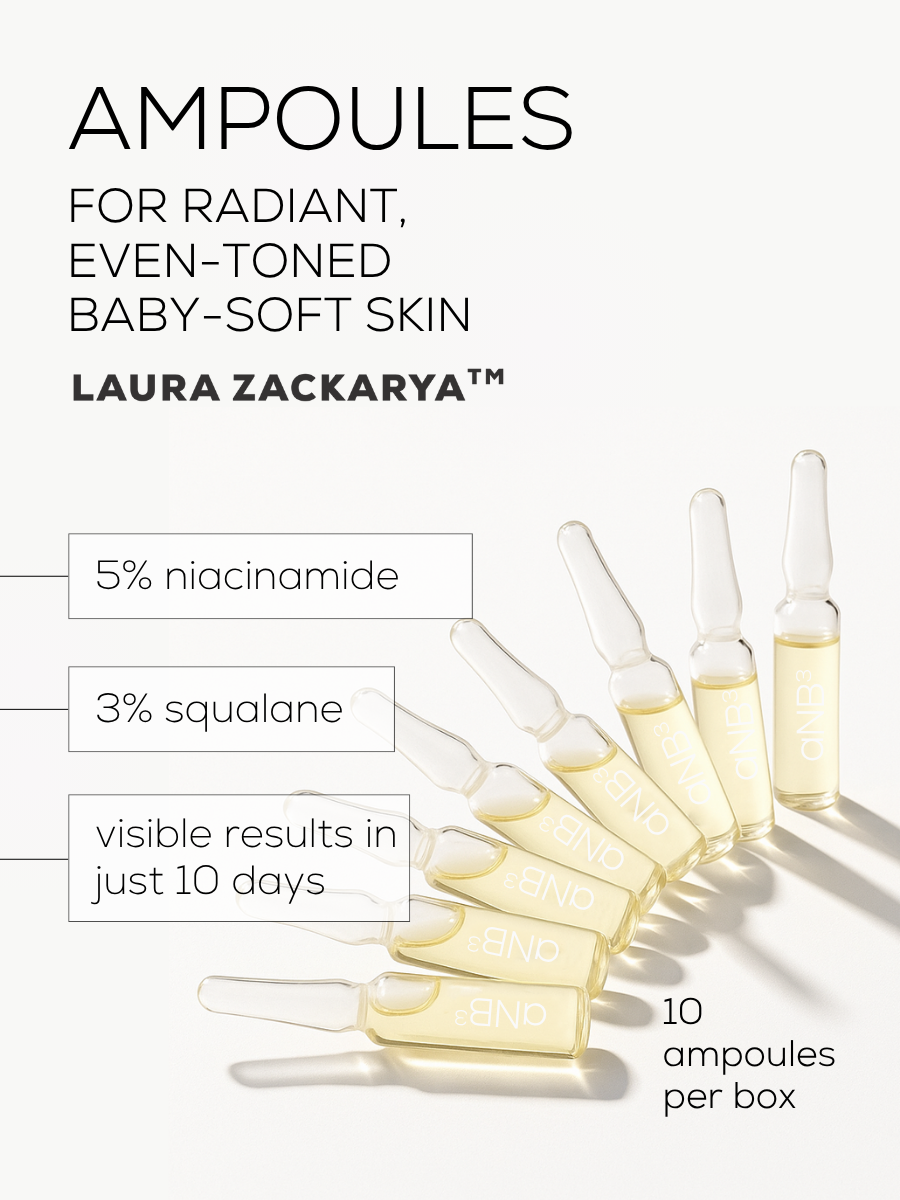 BRIGHTENING AMPOULES FOR DULL SKIN TREATMENT